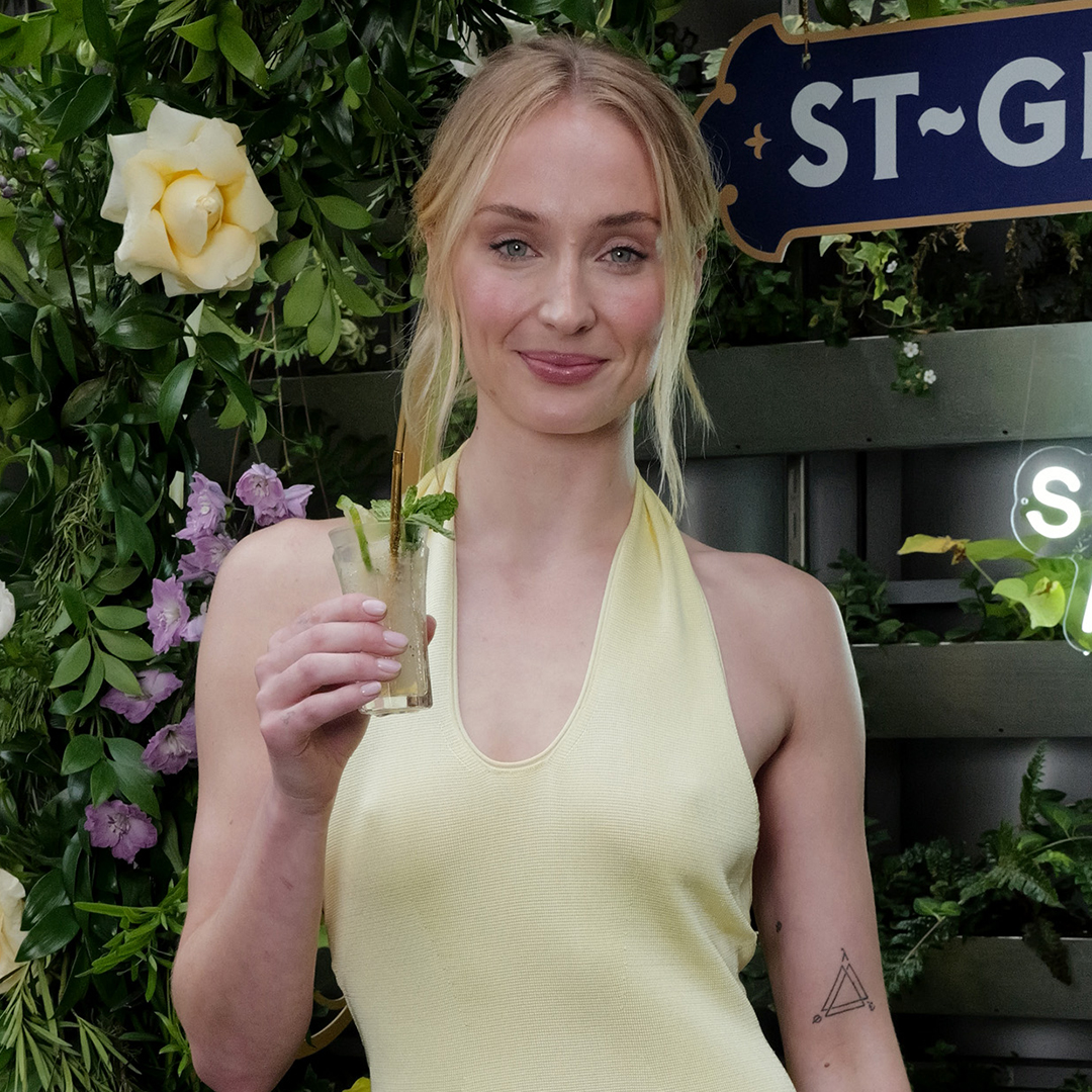 NEW YORK, NEW YORK - JUNE 17: Sophie Turner hosts Summer St-Germain Hugo Spritz Soirée at La Terrasse at Nordstrom on June 17, 2025 in New York City. (Photo by Craig Barritt/Getty Images for St-Germain )