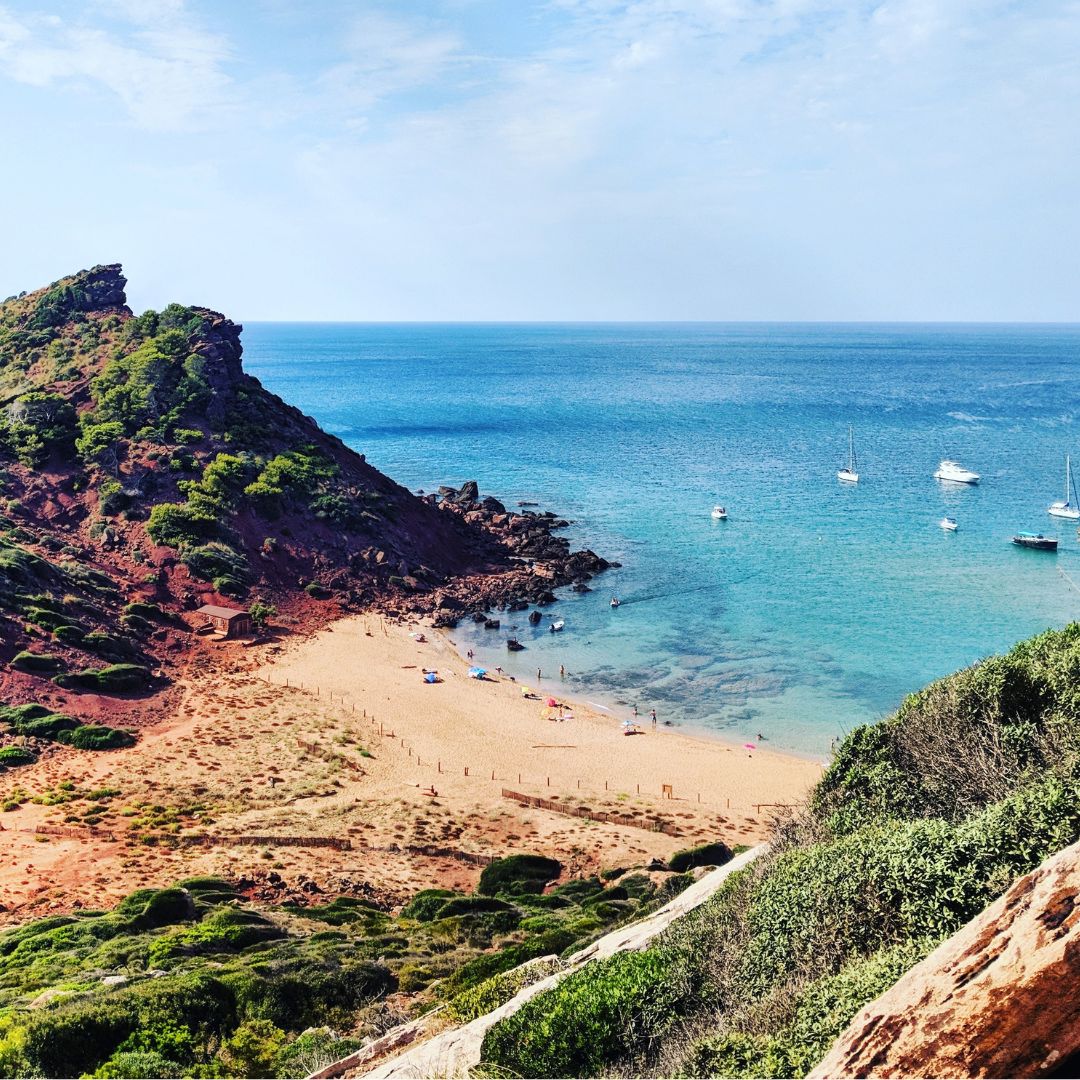 Cala Pilar, Menorca, Spain, one of the most beautiful beaches in the world